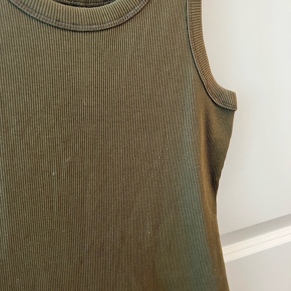 Everlane Ribbed Tank Dress - Picture 3 of 16
